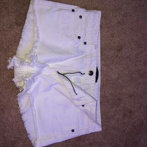 Forever 21 White Shorts